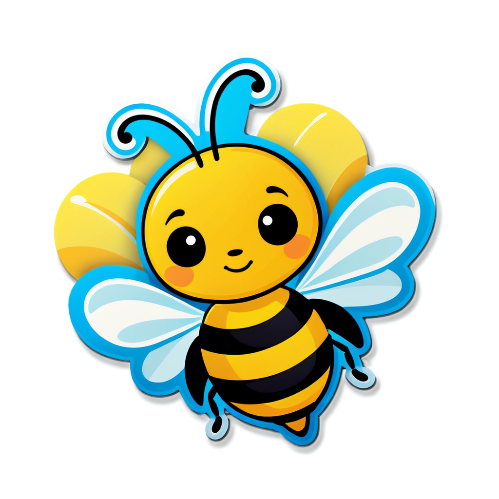 Cute Bee Sticker