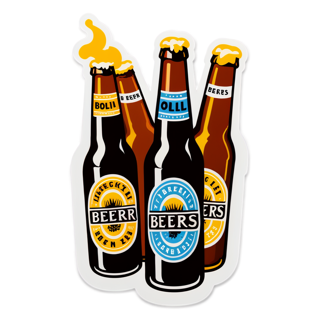 Beers Sticker Kit