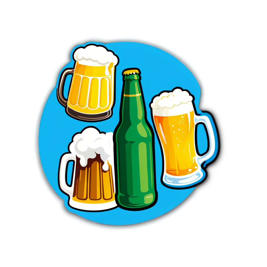 Beers Sticker Kit