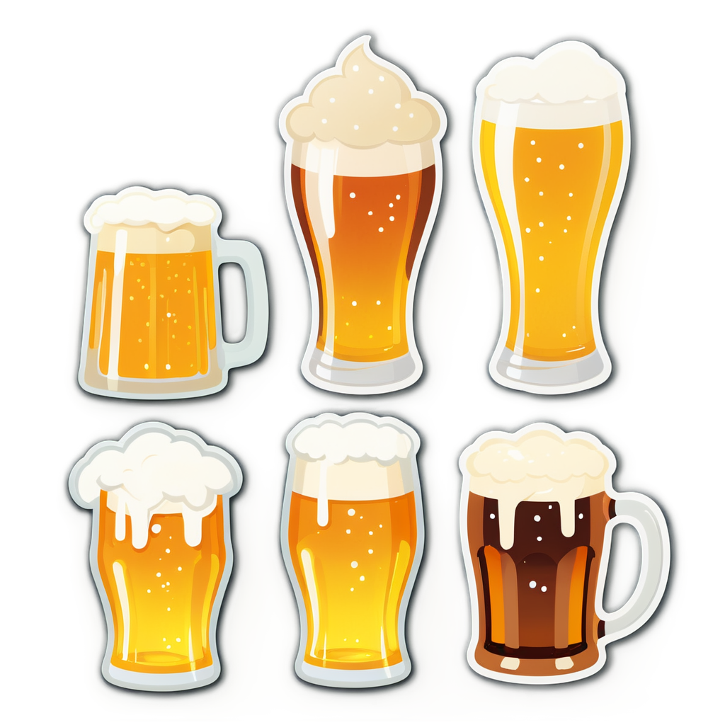 Beers Sticker Ideas