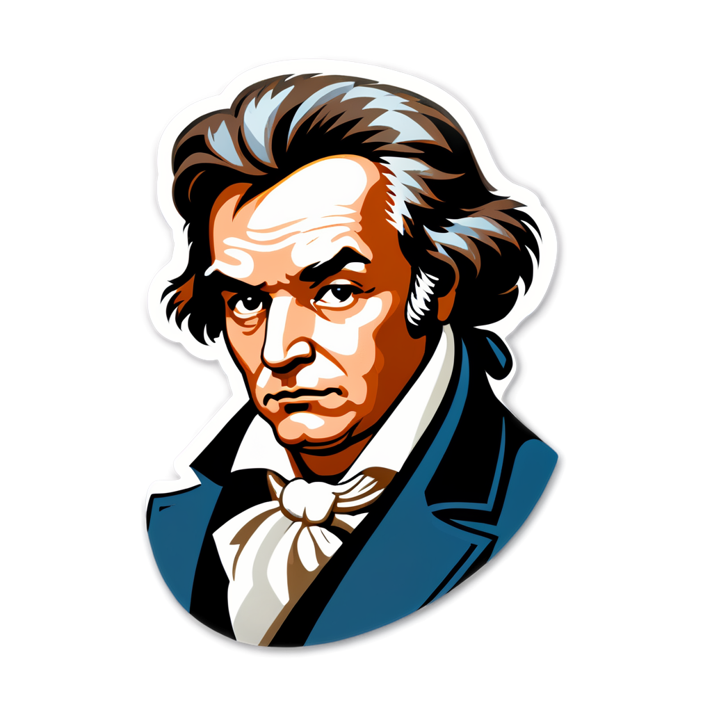 Beethoven Sticker Collection