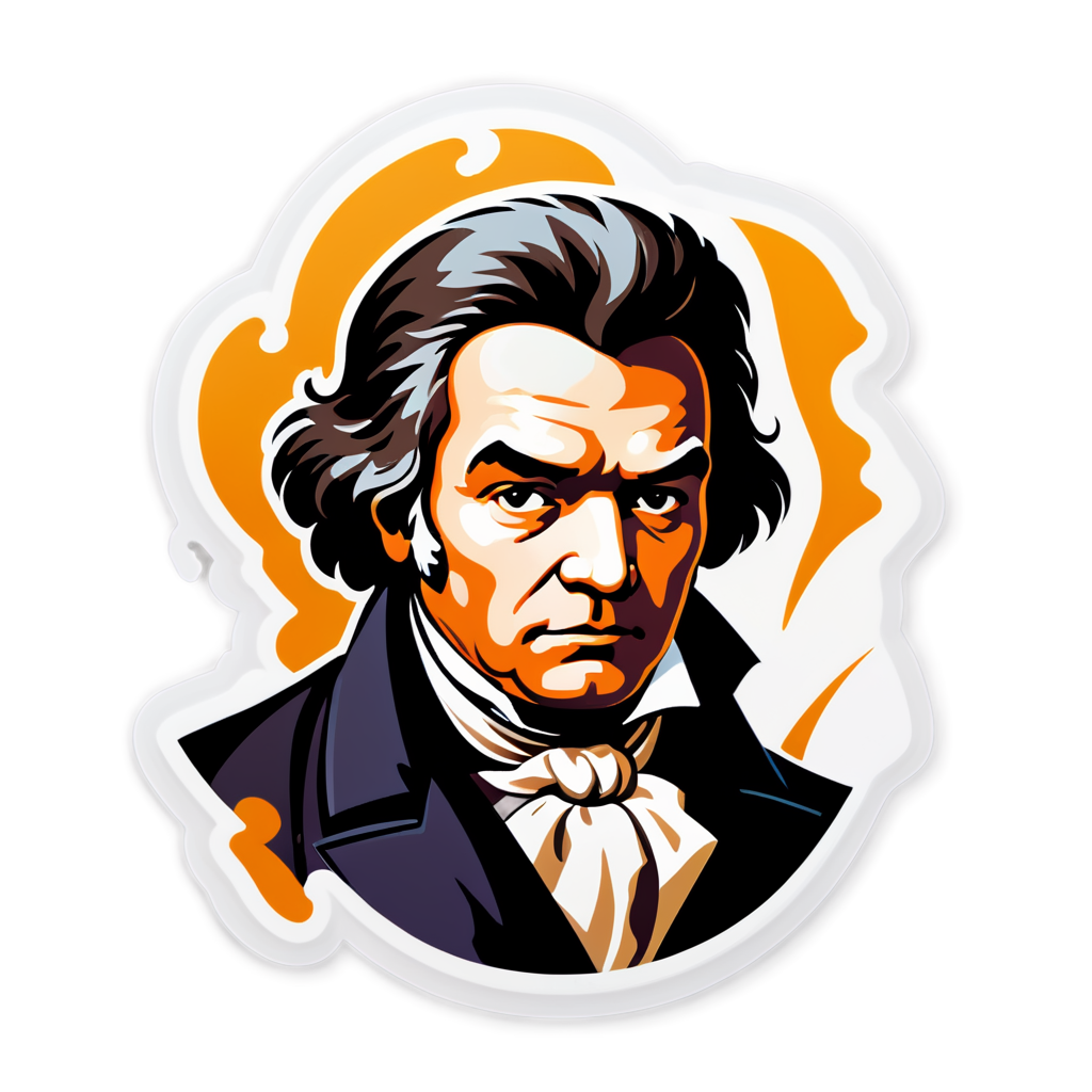 Beethoven Sticker Collection