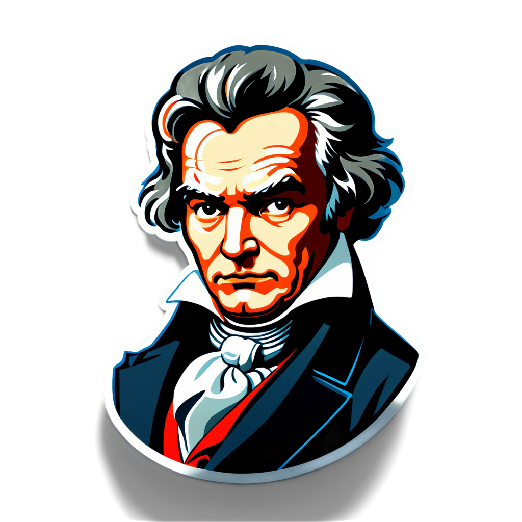 Beethoven Sticker Collection