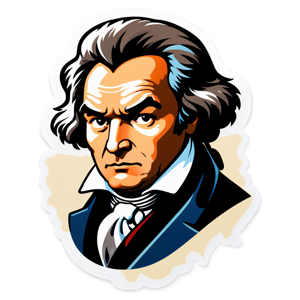 Beethoven Sticker Collection