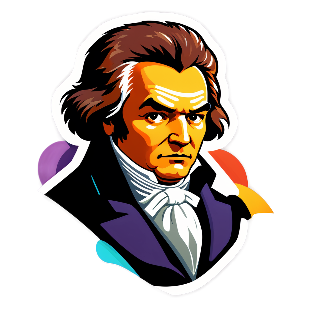 Beethoven Sticker Kit