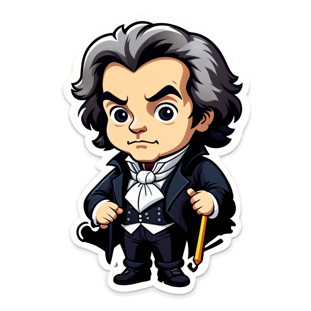 Beethoven Sticker Ideas