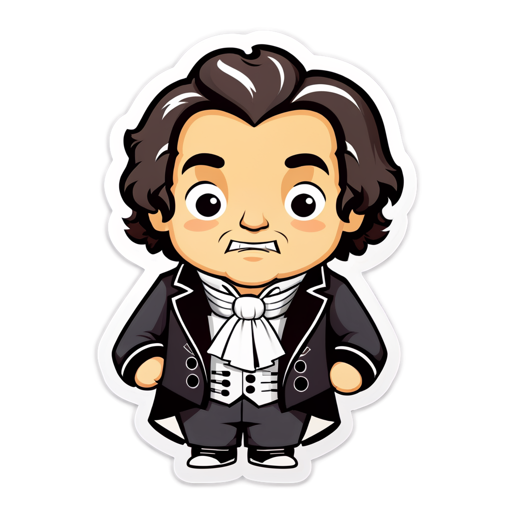 Beethoven Sticker Ideas