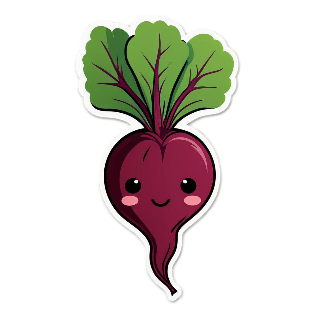 Cute Beets Sticker