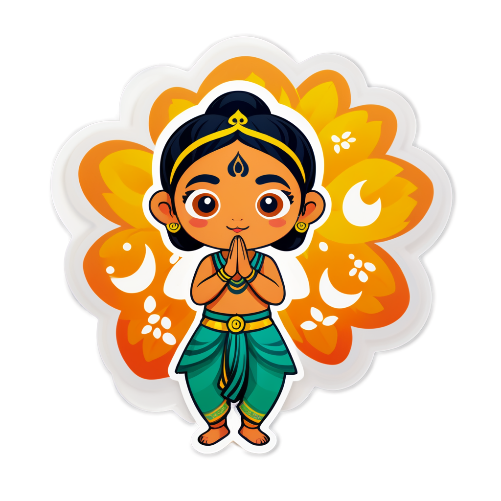 Cute Bengali Sticker