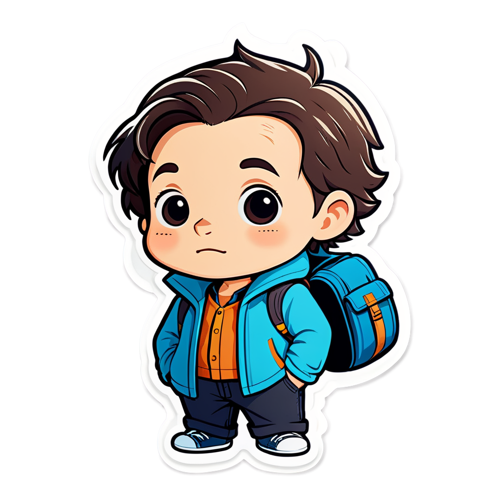 Cute Benjamin Sticker