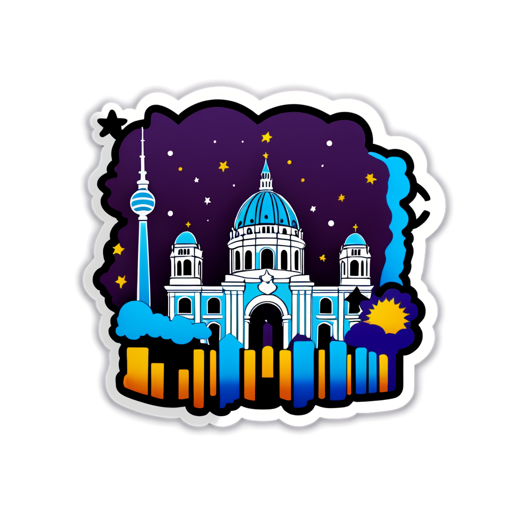 Cute Berlin Sticker