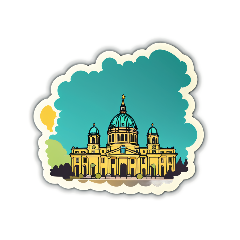 Cute Berlin Sticker