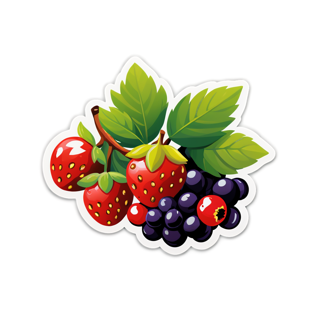 Berries Sticker Kit