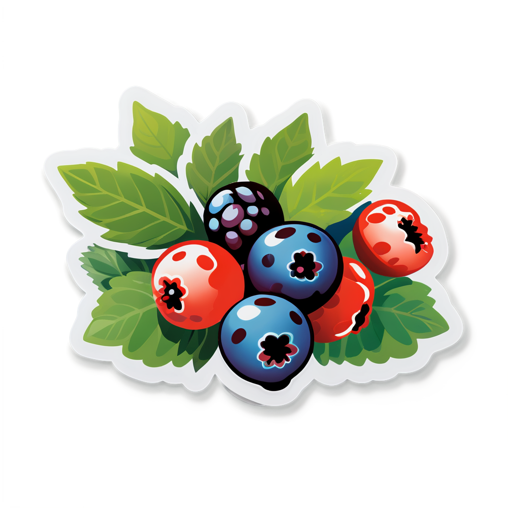 Berries Sticker Kit