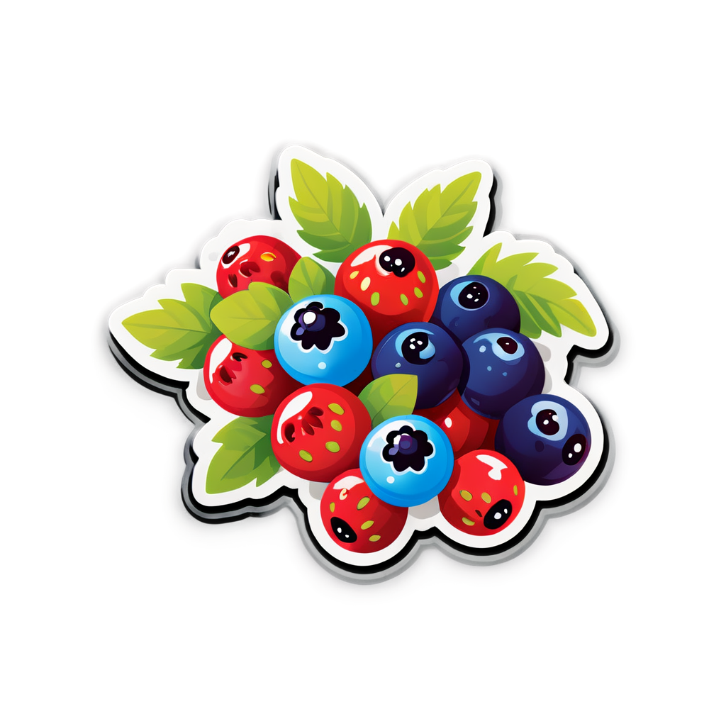 Berries Sticker Ideas