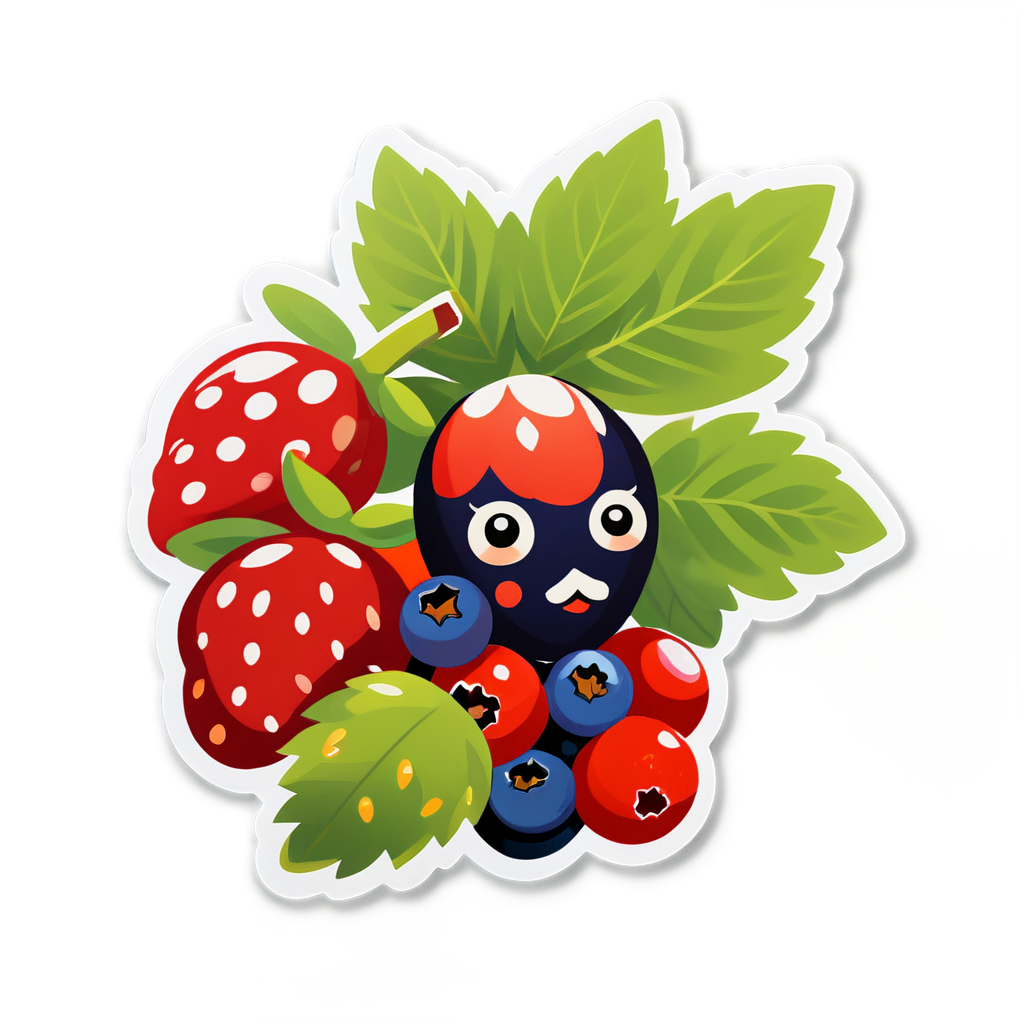 Berries Sticker Ideas