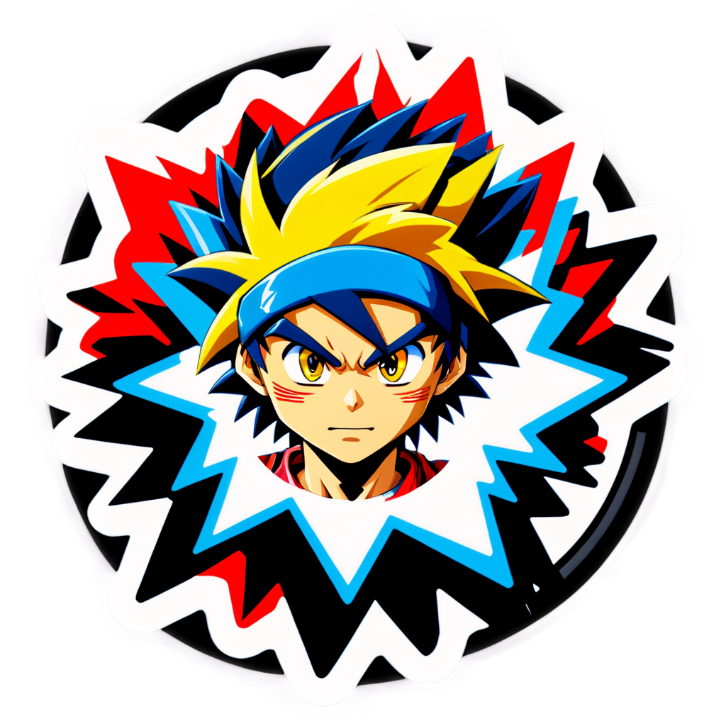 Beyblade Sticker Collection