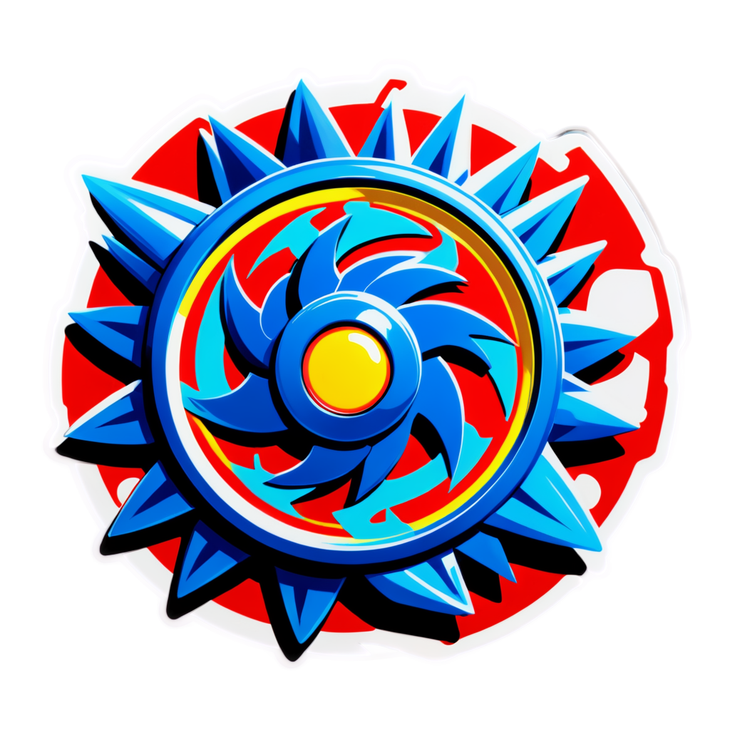 Beyblade Sticker Collection