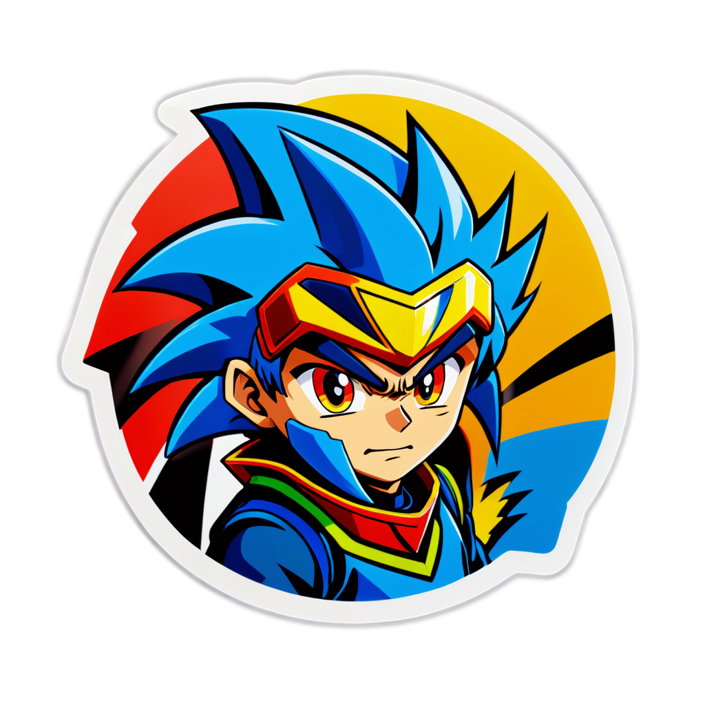 Beyblade Sticker Collection