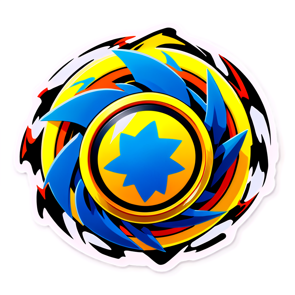 Beyblade Sticker Kit