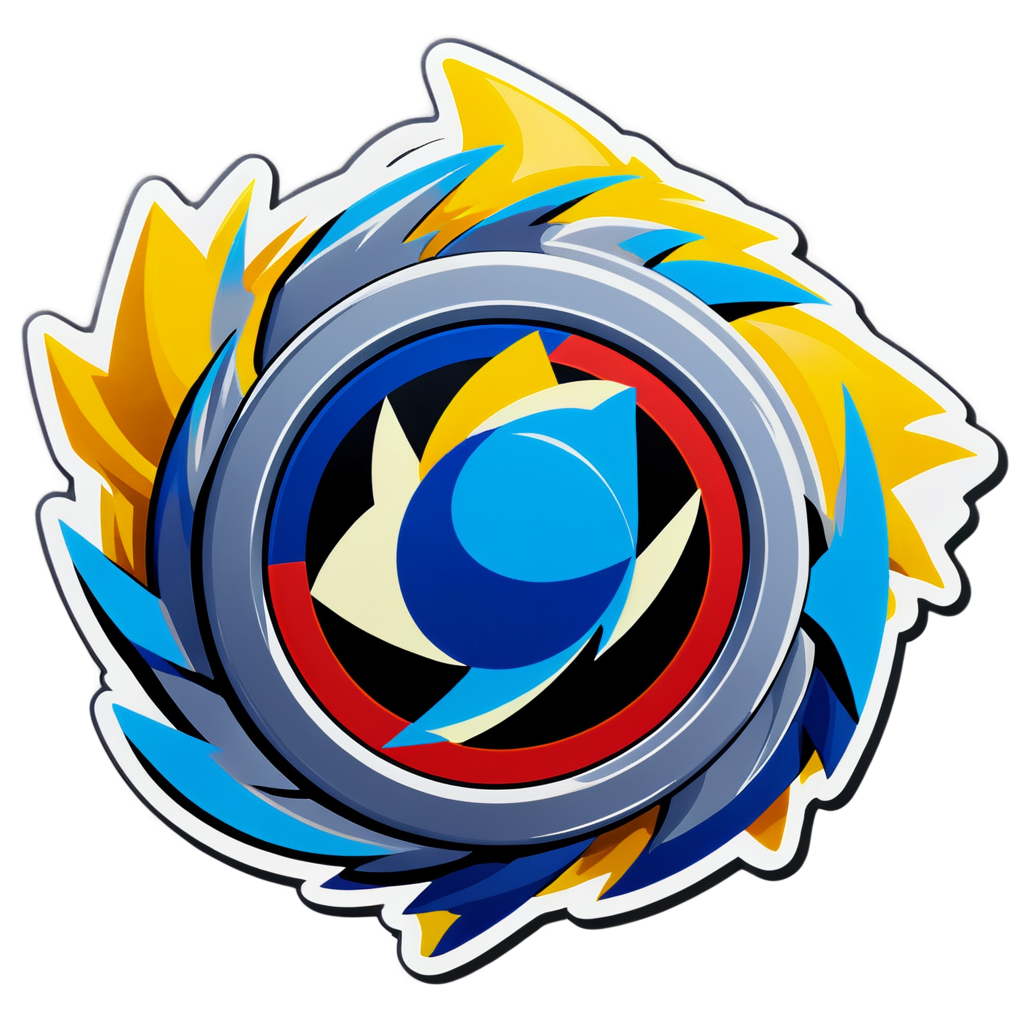 Beyblade Sticker Kit