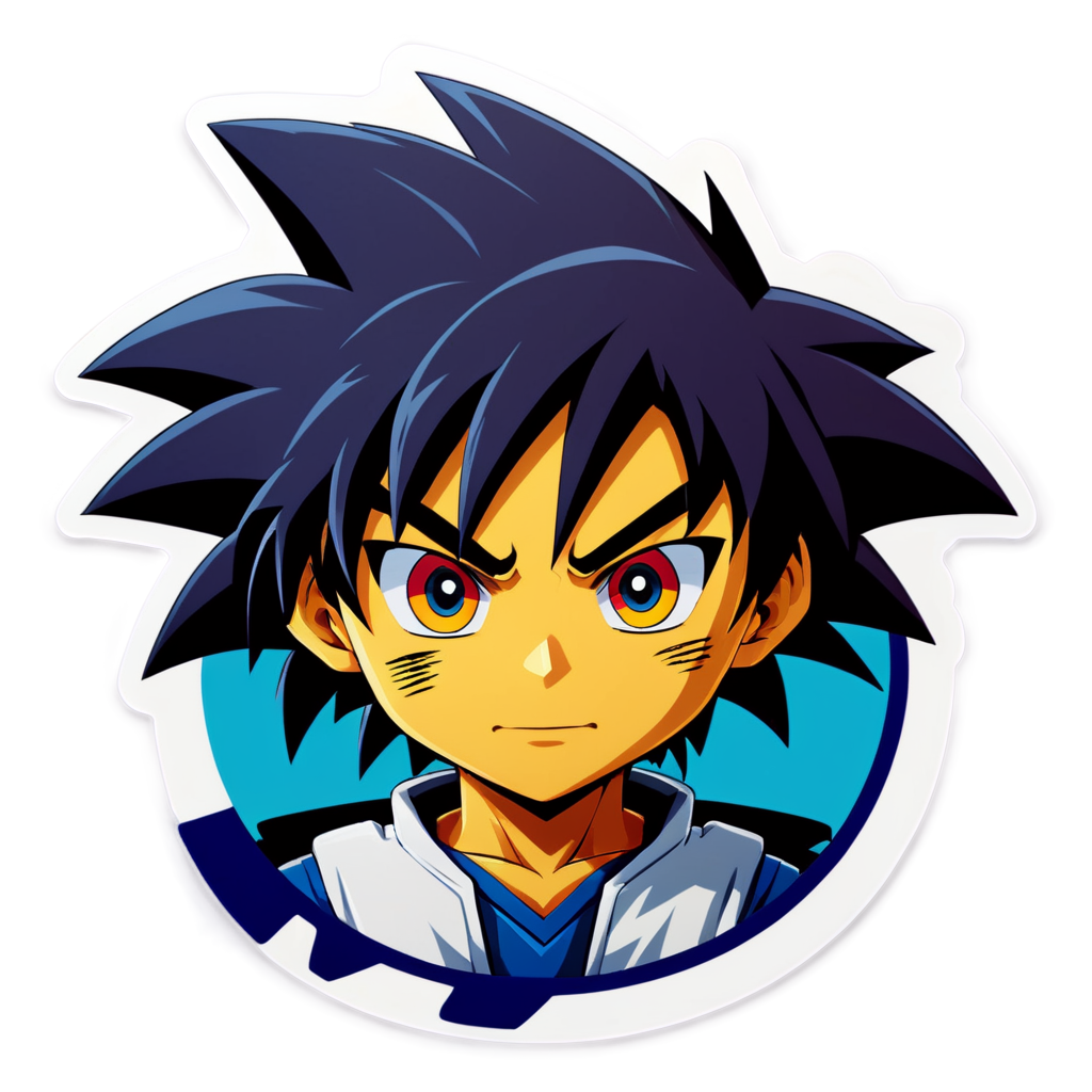 Cute Beyblade Sticker