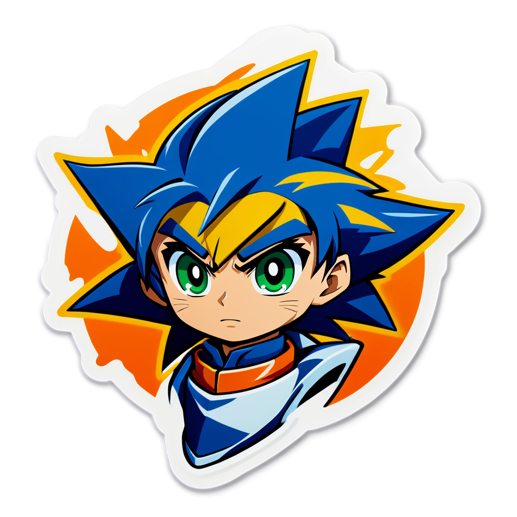 Cute Beyblade Sticker