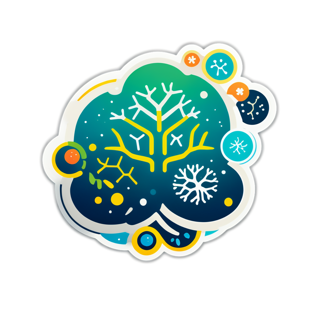 Biology Sticker Collection