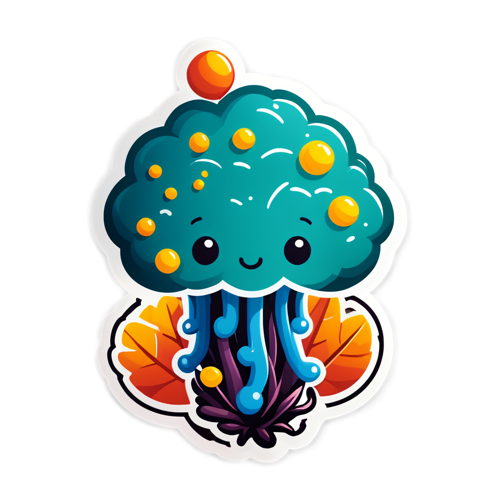 Cute Biology Sticker