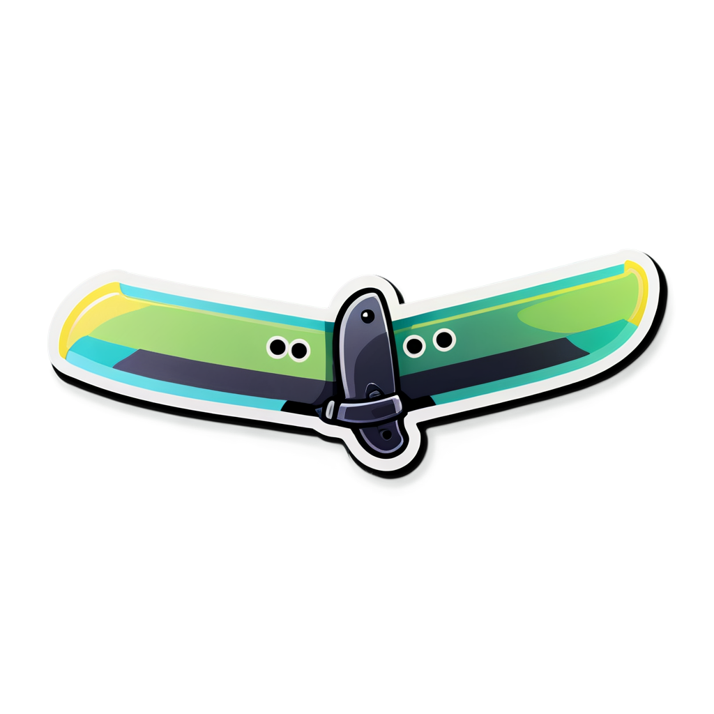 Cute Blades Sticker