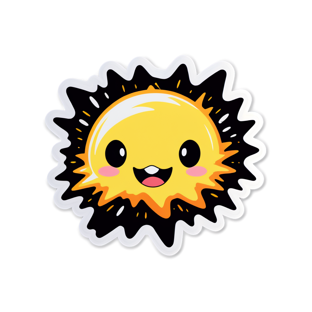 Cute Blast Sticker