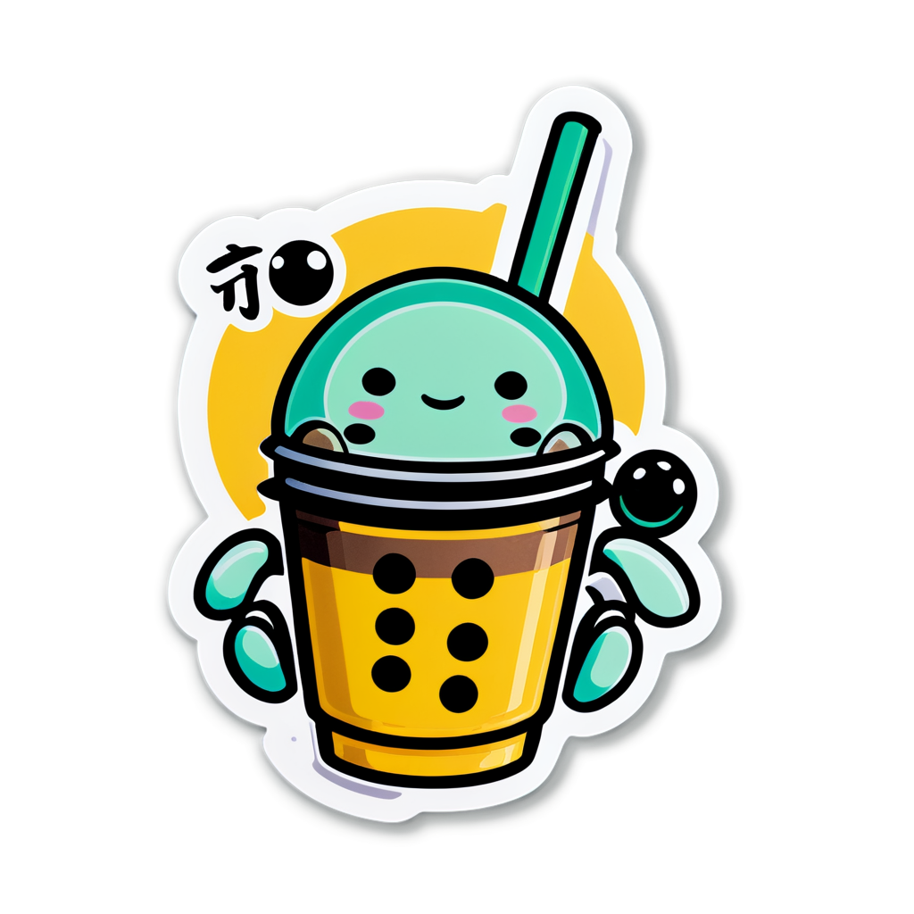 Boba Sticker Collection