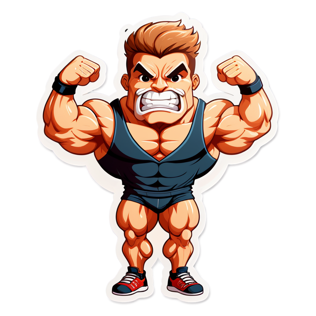 Bodybuilder Sticker Ideas