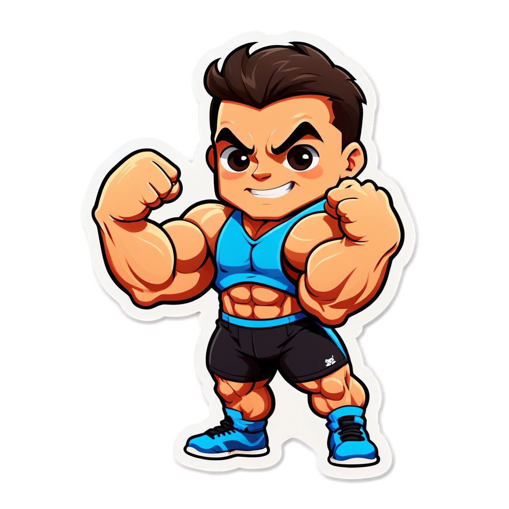 Bodybuilder Sticker Ideas