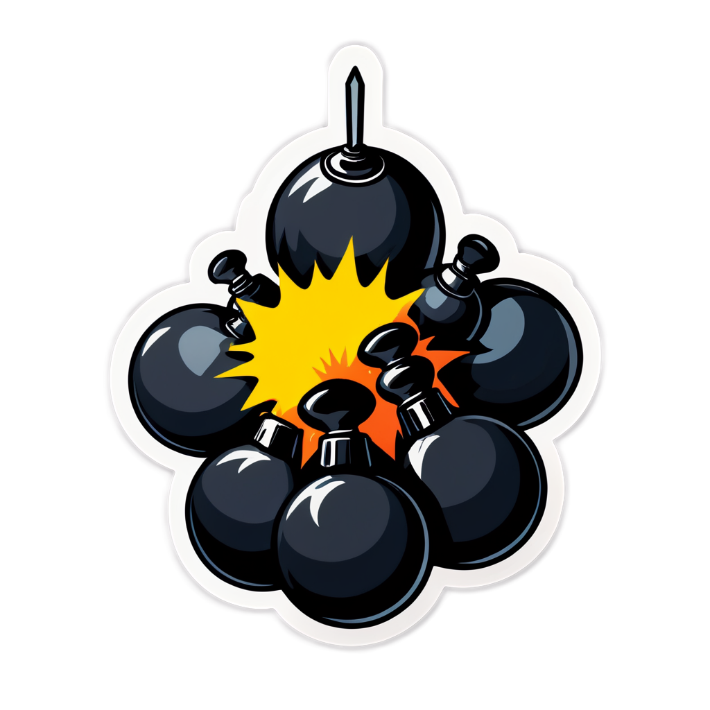 Bombs Sticker Kit