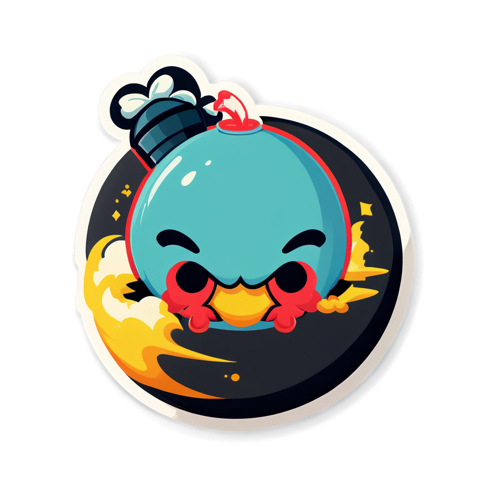 Cute Bombs Sticker