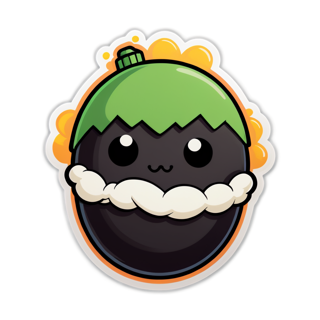 Cute Bombs Sticker