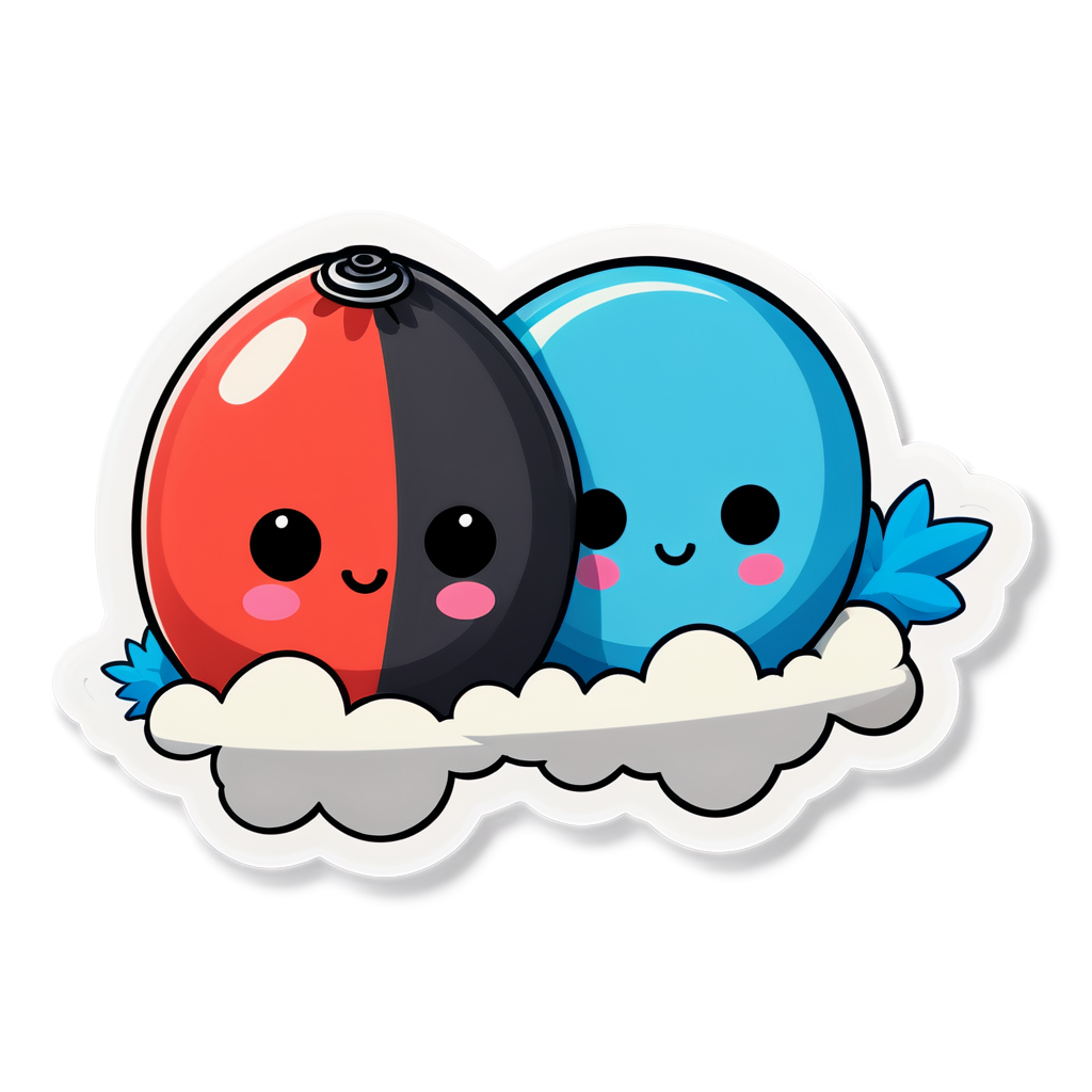 Cute Bombs Sticker