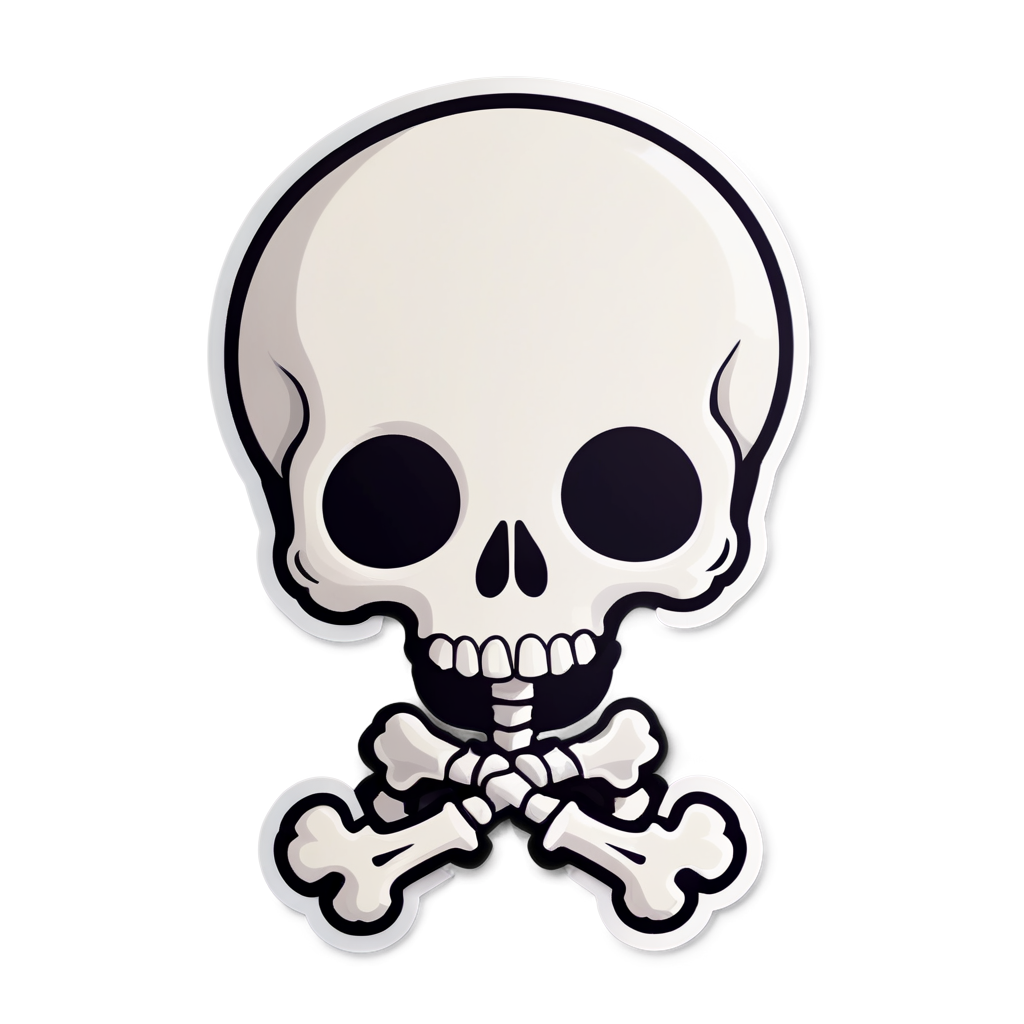 Bones Sticker Ideas