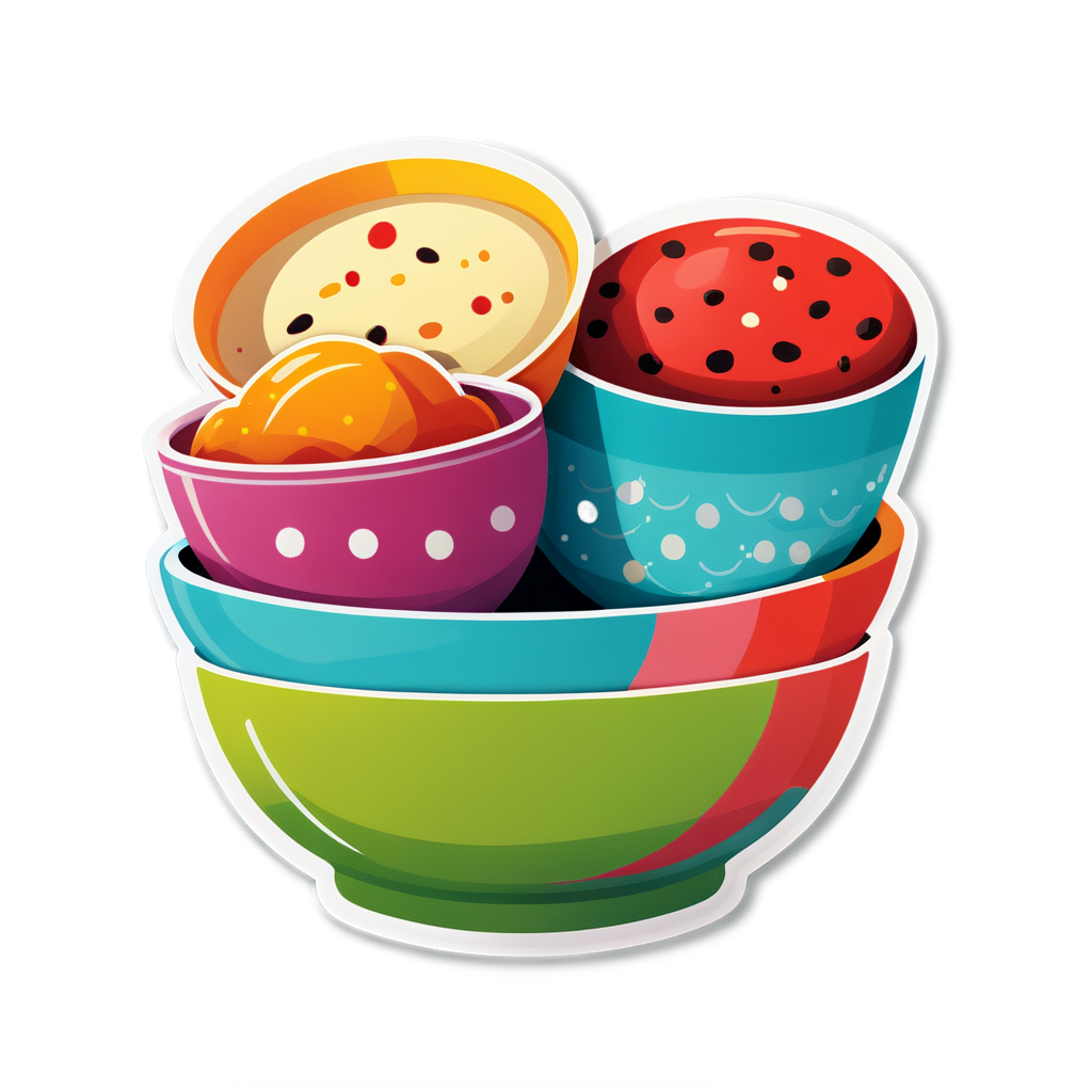 Bowls Sticker Ideas