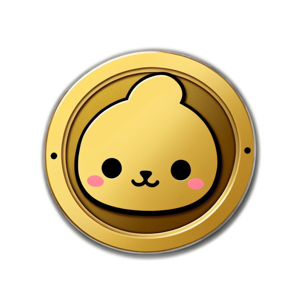 Cute Brass Sticker