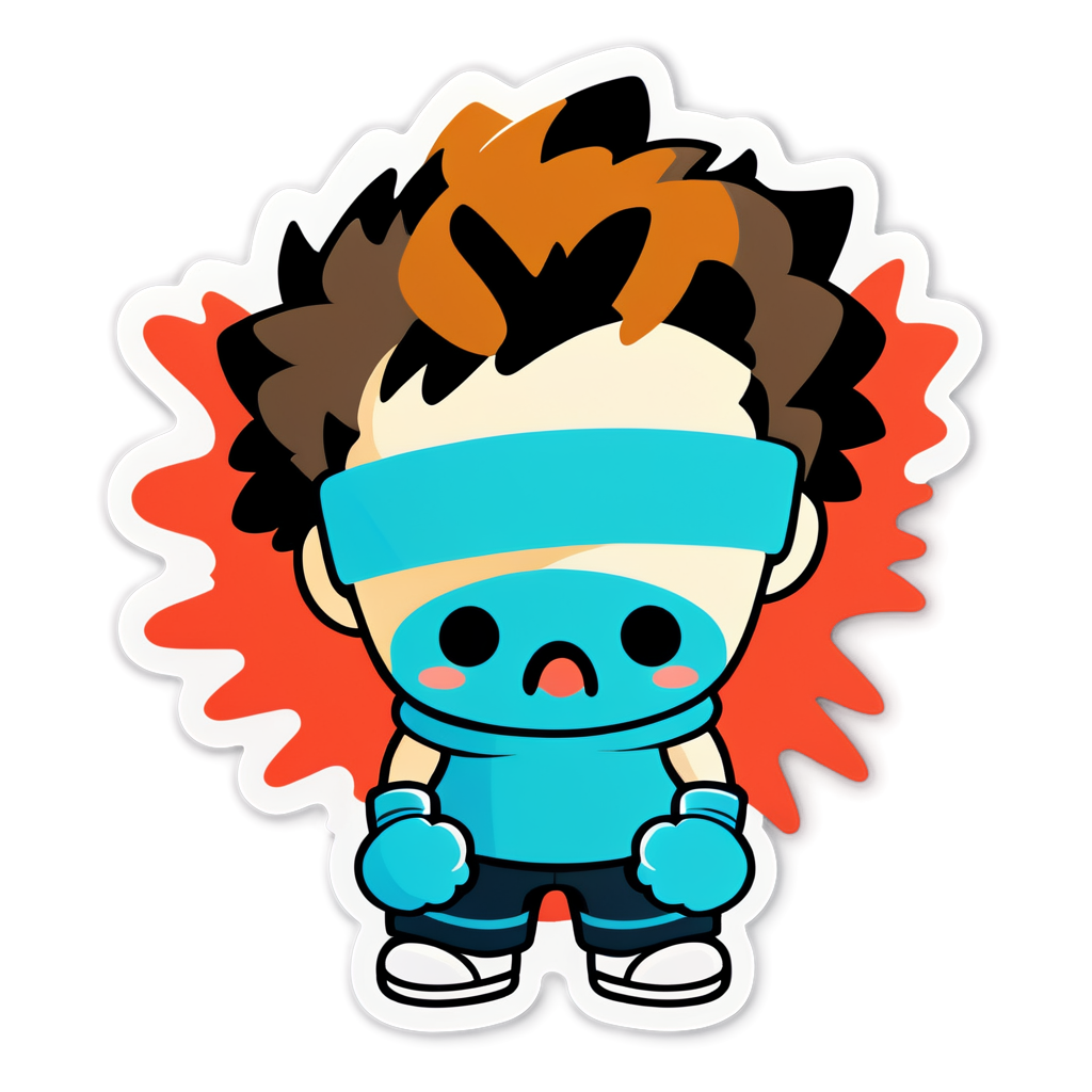 Cute Brawl Sticker