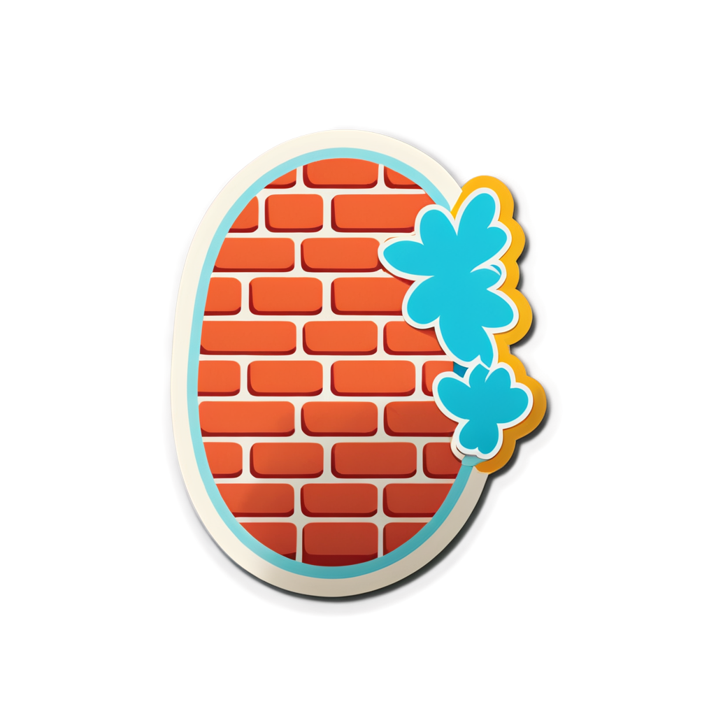 Brick Sticker Ideas