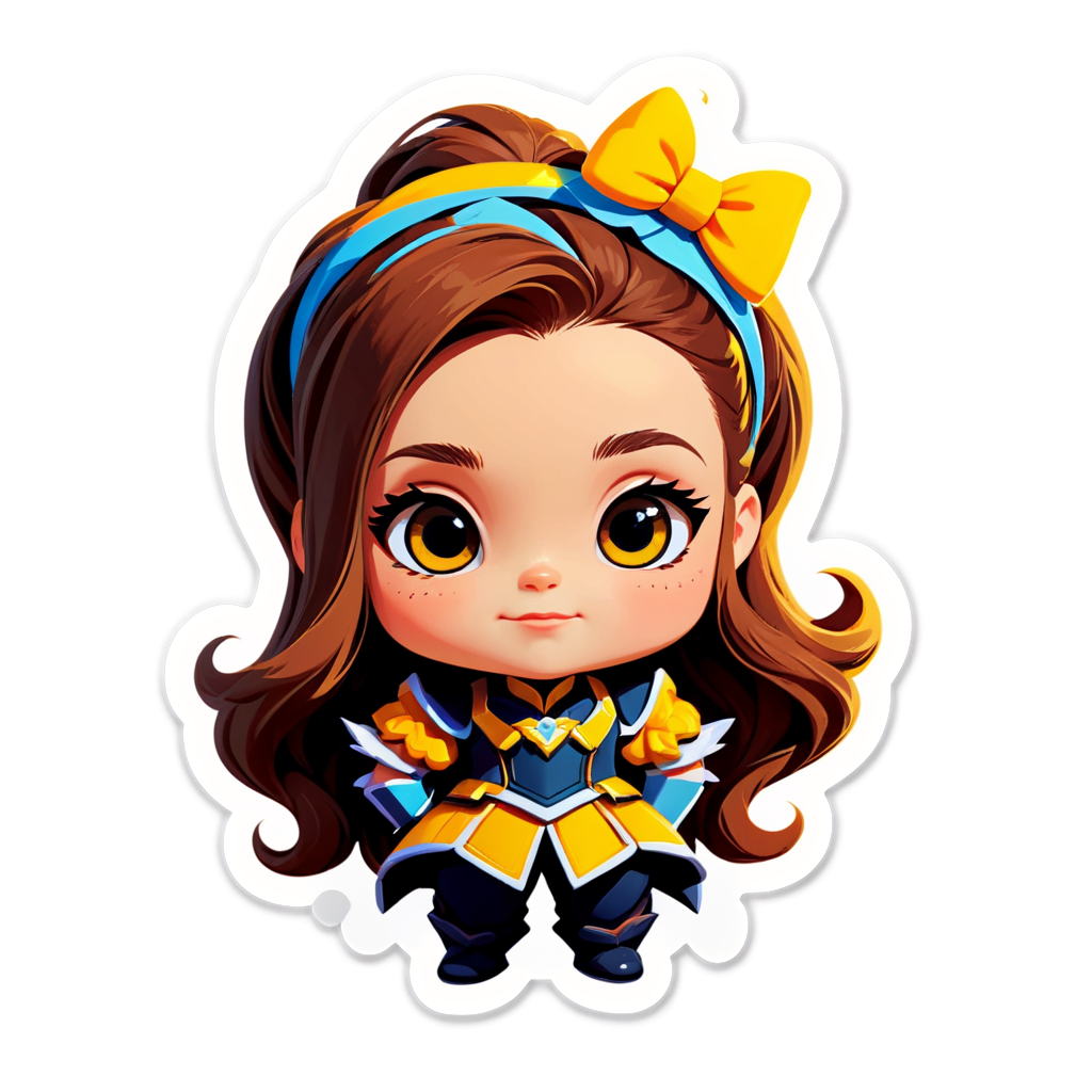 Cute Brigitte Sticker