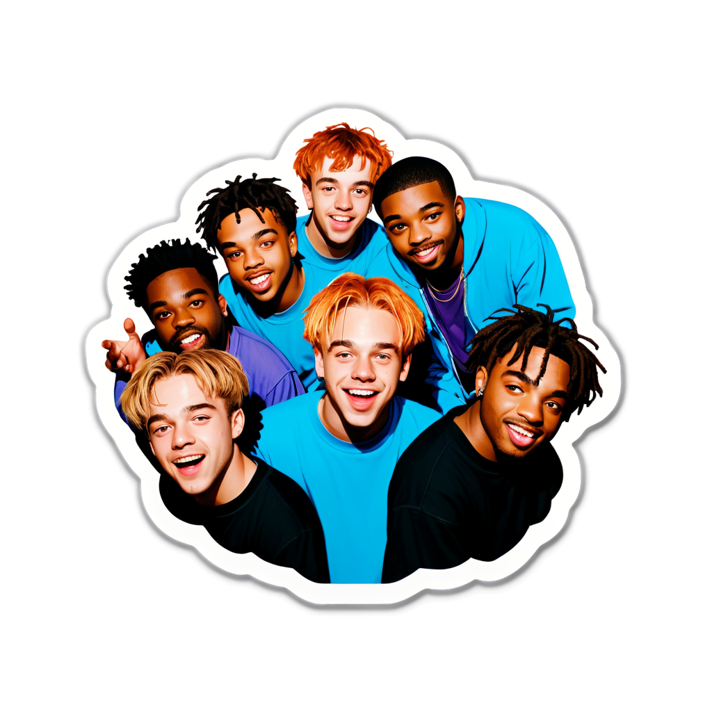 Brockhampton Sticker Collection