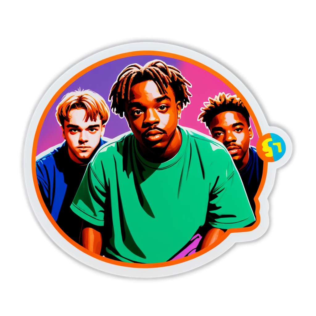 Brockhampton Sticker Kit