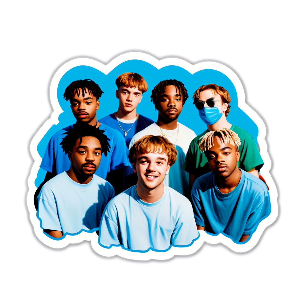 Brockhampton Sticker Kit