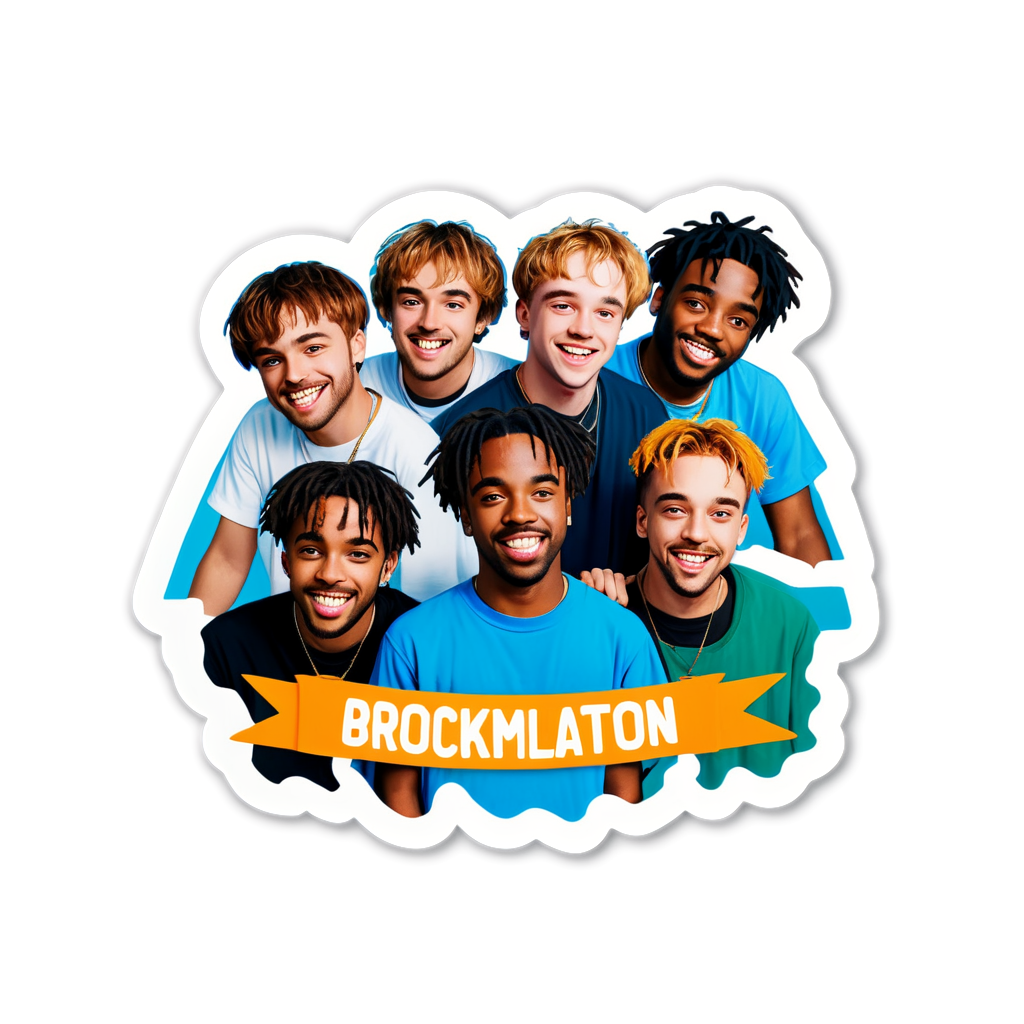 Brockhampton Sticker Ideas