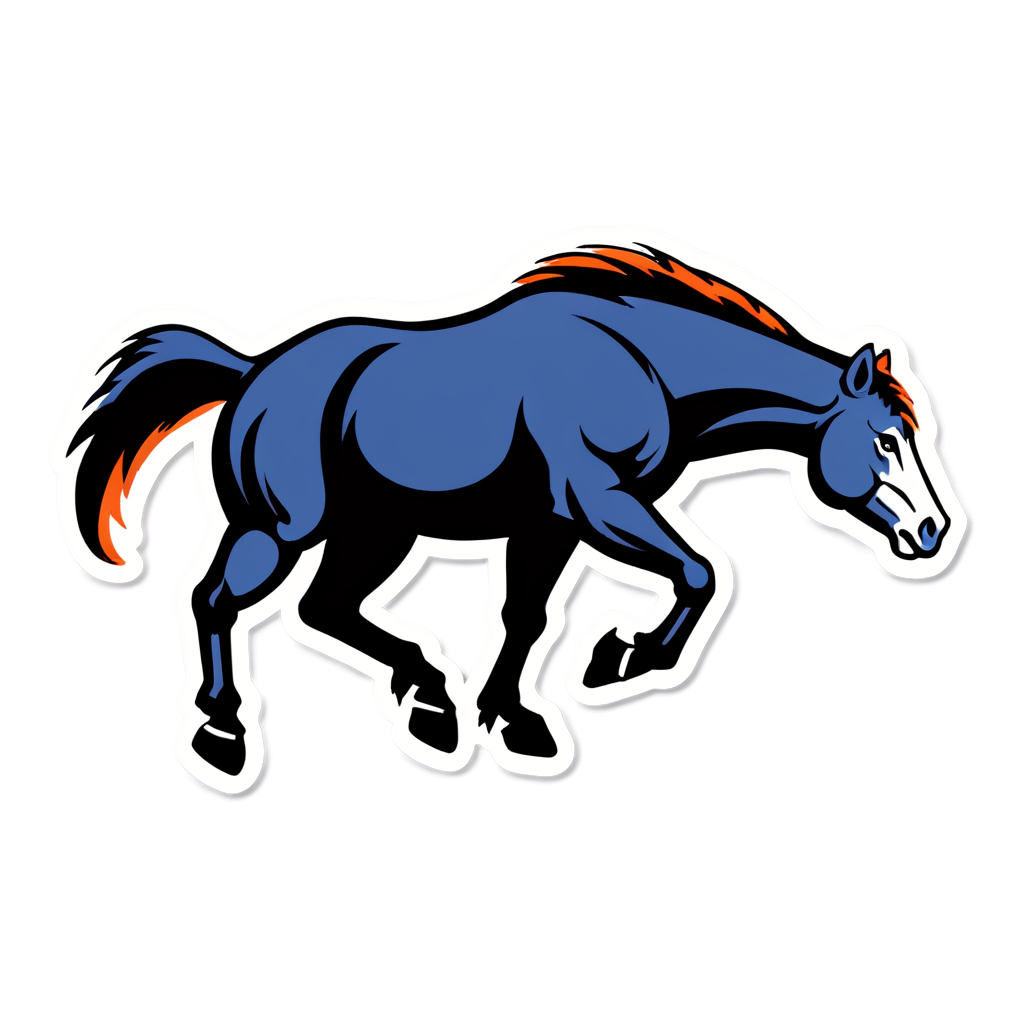 Bronco Sticker Collection