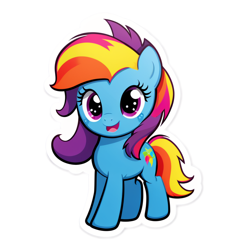 Cute Brony Sticker